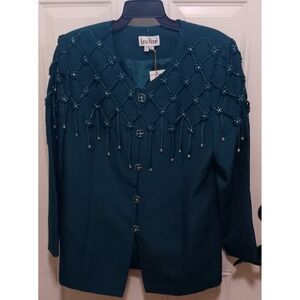 Vintage Super Rare With Tags Lisa Rene Size 16 Jacket/Top
